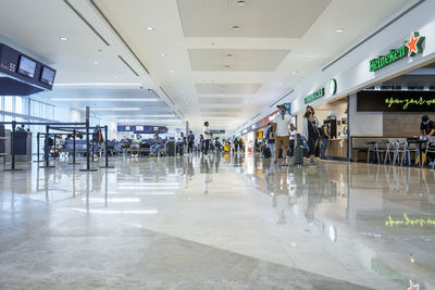 Group of people at airport