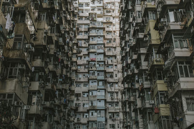 Residential buildings in hong kong island.