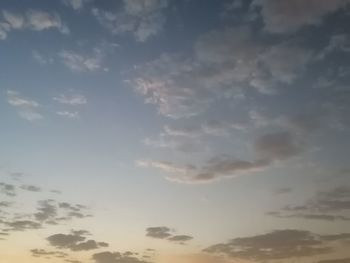 Low angle view of sky