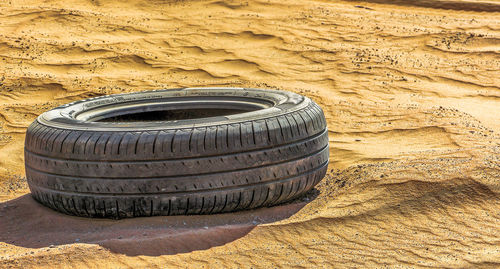 Close-up of a stack of sand