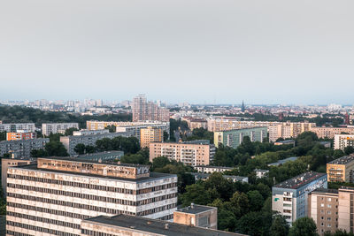 View of cityscape against sky