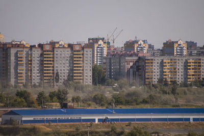 Buildings in city