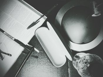 Close-up of food on table
