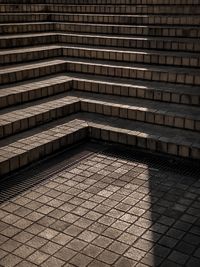 Full frame shot of staircase