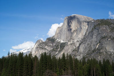 Panoramic view of rocky mountains against sky