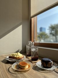 Potted plant on table