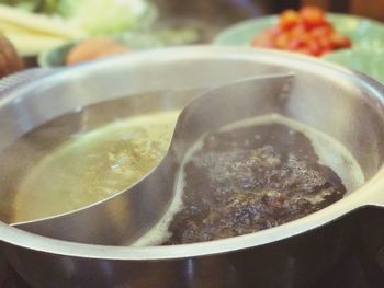 Close-up of pasta in bowl