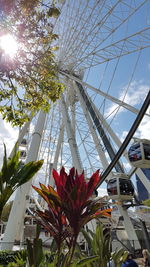 Low angle view of building against sky