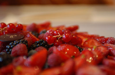 Close-up of strawberries