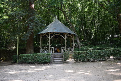 Gazebo in park