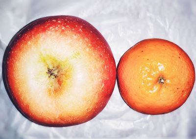 Close-up of orange slices