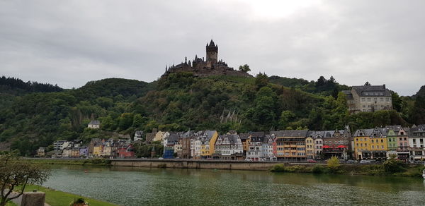 Cochem at river mosel