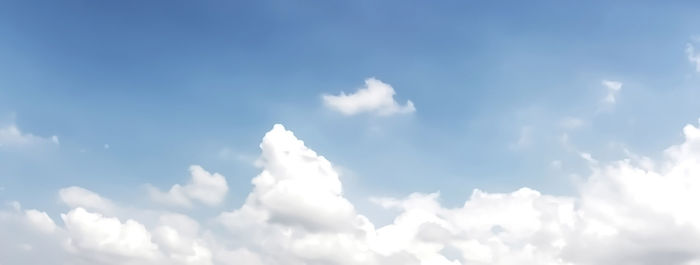 Low angle view of clouds in sky