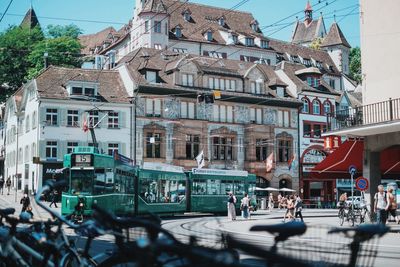 Buildings in city