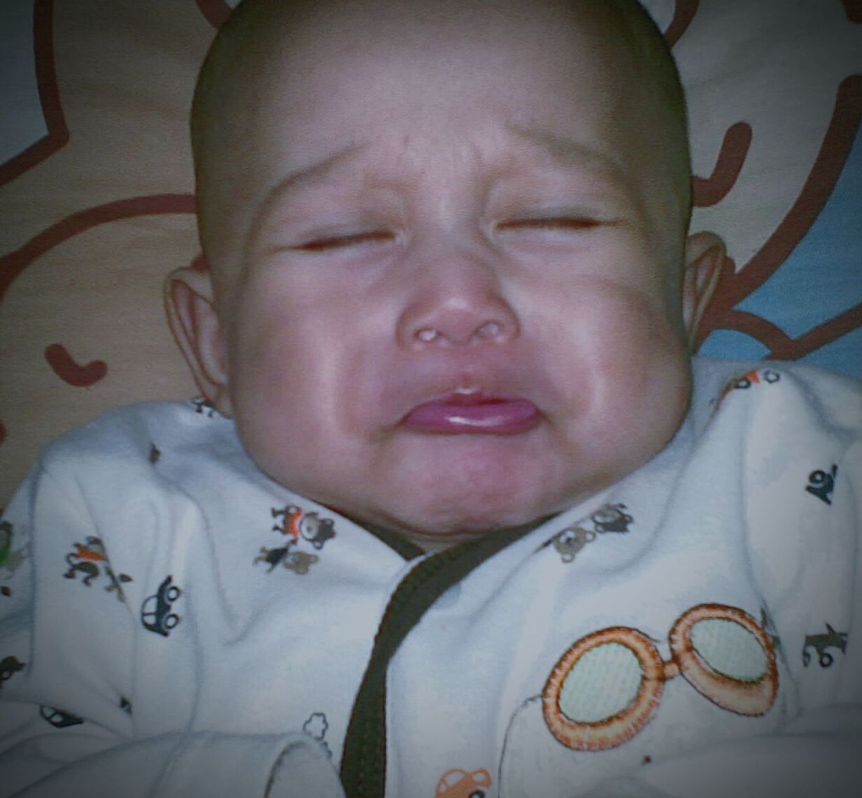 CLOSE-UP PORTRAIT OF CUTE BABY