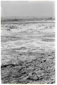 Scenic view of land against sky