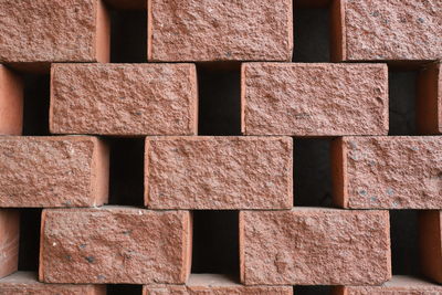 Full frame shot of brick wall