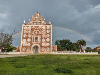 Traditional building against sky