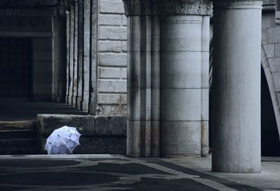 Entrance of historic building