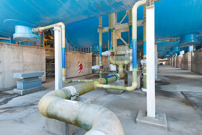 Close-up of construction site