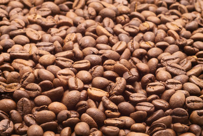 Full frame shot of coffee beans