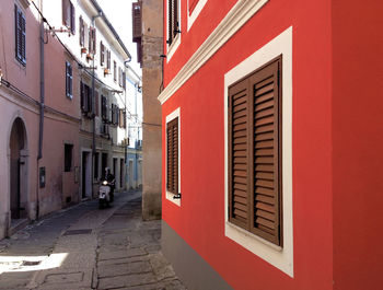 Street amidst buildings in city