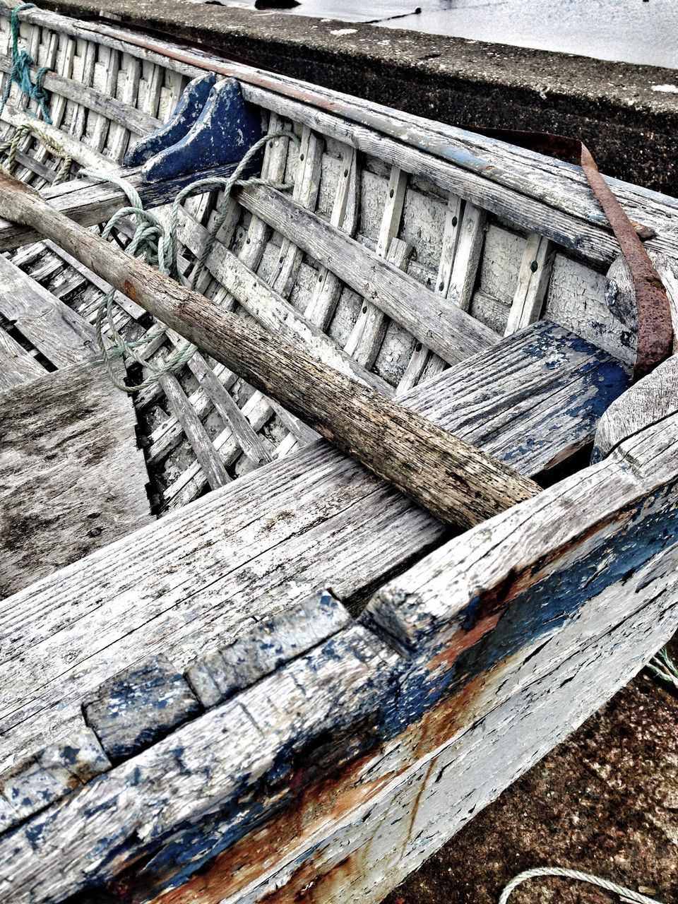 wood - material, high angle view, old, wooden, wood, day, outdoors, pier, damaged, water, built structure, transportation, obsolete, abandoned, no people, weathered, nautical vessel, bench, deterioration, boat