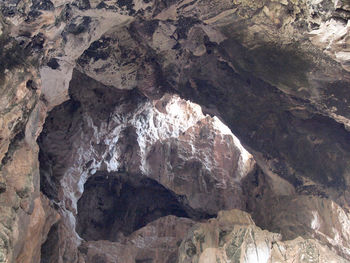 Rock formations in mountains