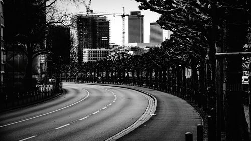 View of city street