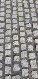 Full frame shot of paving stone