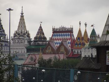 Low angle view of building against sky