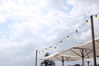 Low angle view of building against sky