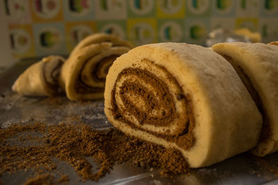 Close-up of bread