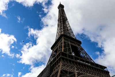 Low angle view of tower eiffel