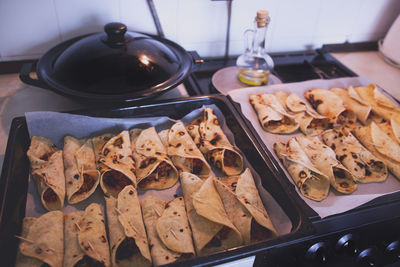 Close-up of food in plate