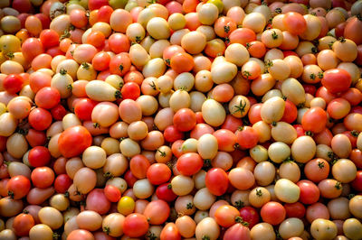 Full frame shot of tomatoes