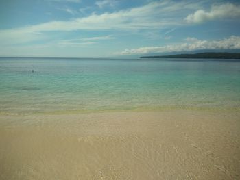 The beauty of paradise. pasir putih beach