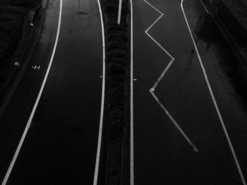 Street lights at night