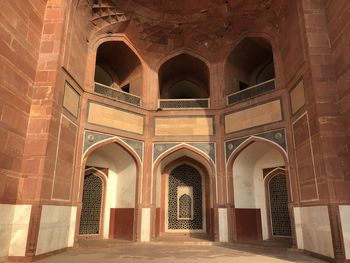 Corridor of historic building