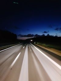 View of highway against sky