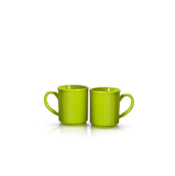 Close-up of coffee cup against white background