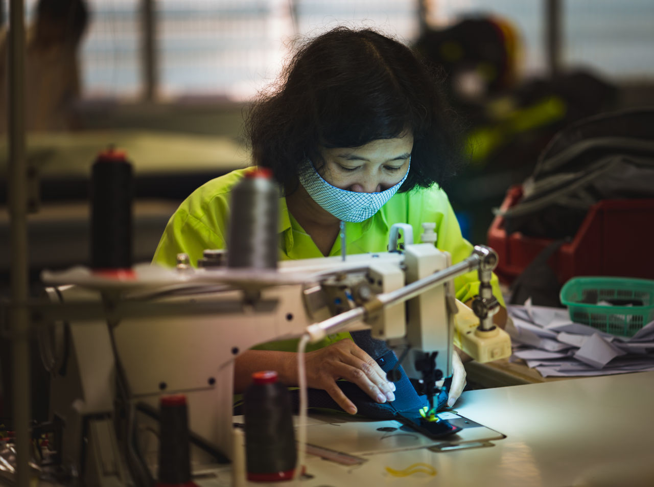 Sewing women