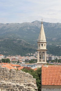 High section of church against sky