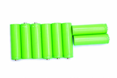 Green white background