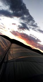 Scenic view of sky during sunset