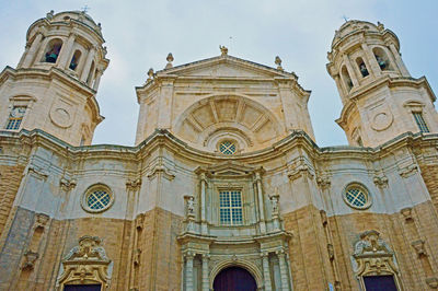 Low angle view of church