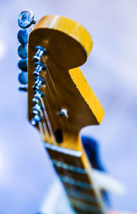 Close-up of guitar