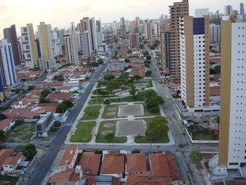 Modern buildings in city