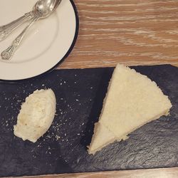 Close-up of food on table