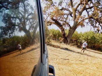 Road passing through landscape